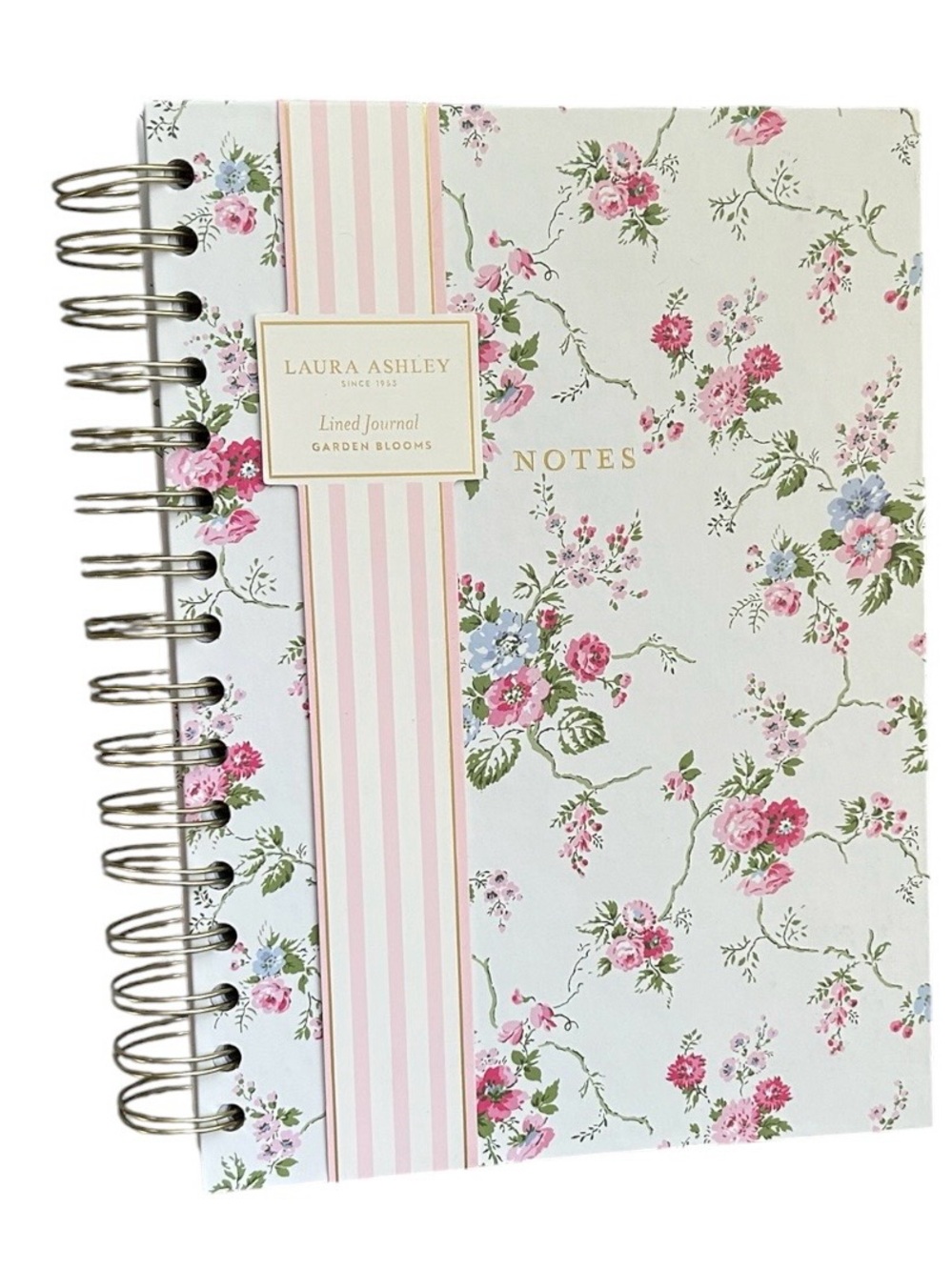 Laura Ashley Garden Blooms Spiral Journal